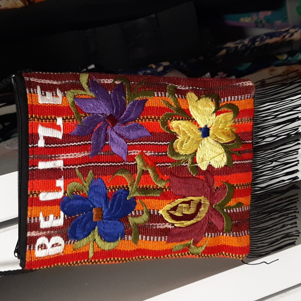 Belize handmade pouch bag